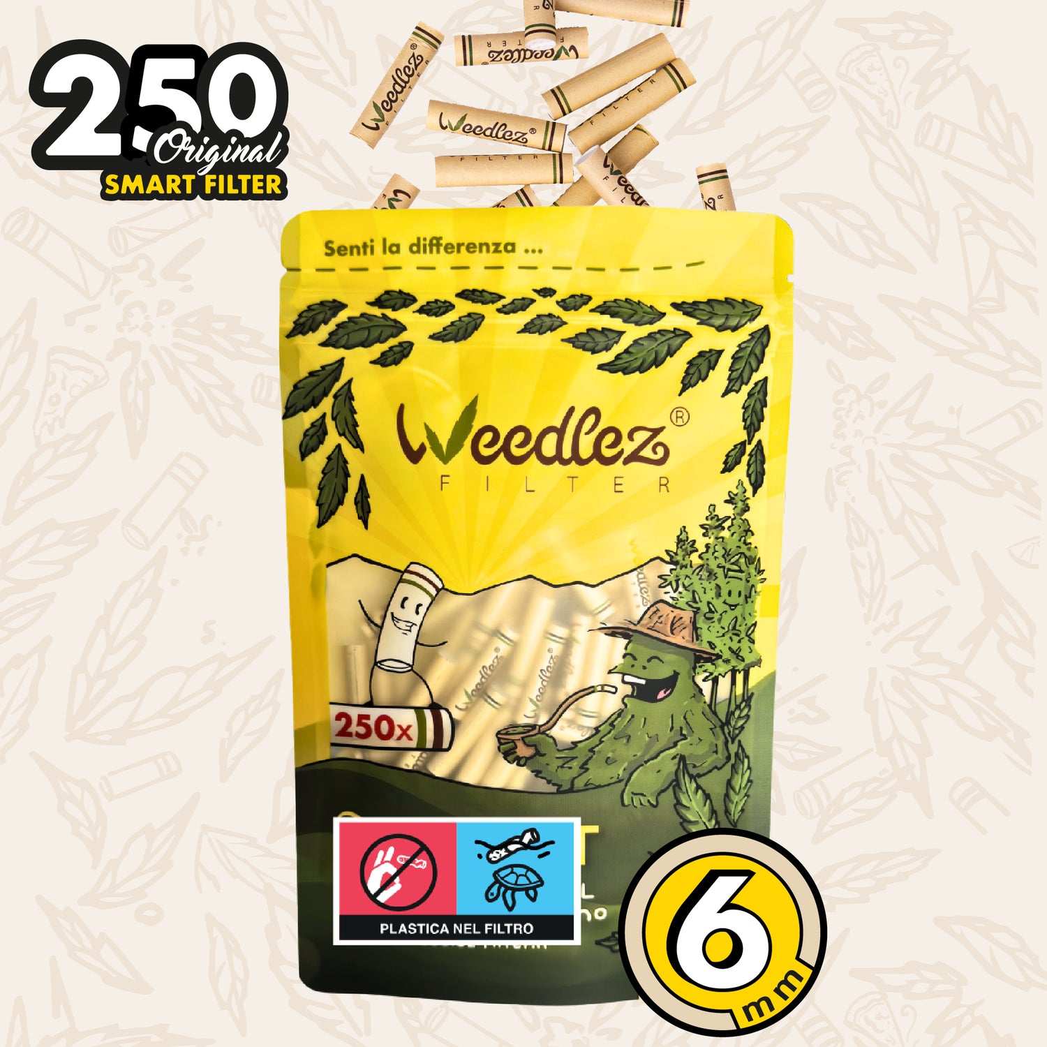 Phil Trino 6MM 250pz